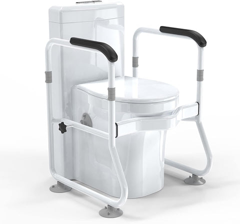 Adjustable Toilet Safety Frame and Rails – Senvara