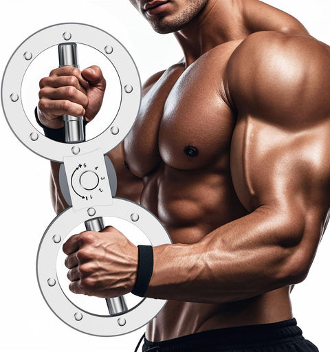 Twister Arm Exerciser with Adjustable 12LB Resistance and 360° Rotation – Zeynor